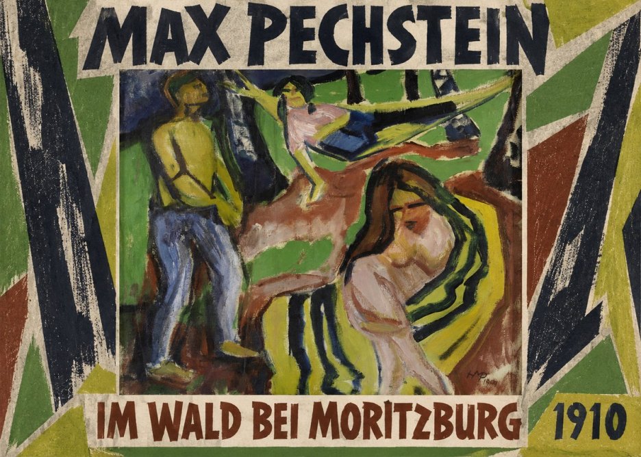 Max Pechstein Im Wald Bei Moritzburg No1 - Poszter
