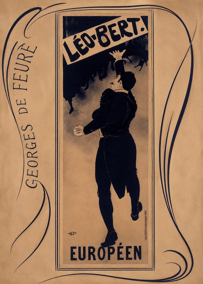 Georges de Feure Léo-bert! I No3 - Poszter