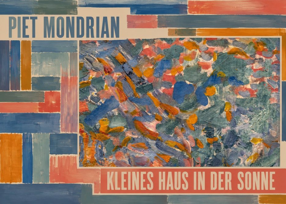 Piet Mondrian Kleines Haus in Der Sonne I No4 - Poszter
