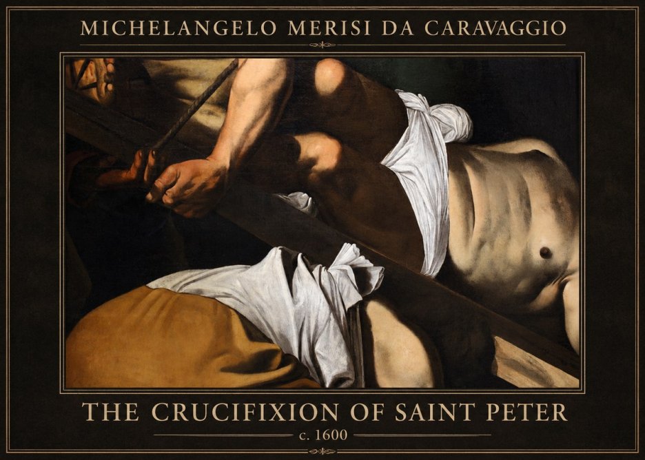 Michelangelo Merisi da Caravaggio The Crucifixion of Saint Peter I No1 - Poszter