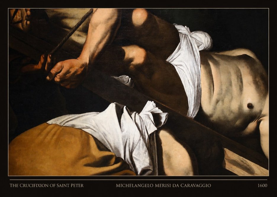 Michelangelo Merisi da Caravaggio The Crucifixion of Saint Peter I No4 - Poszter