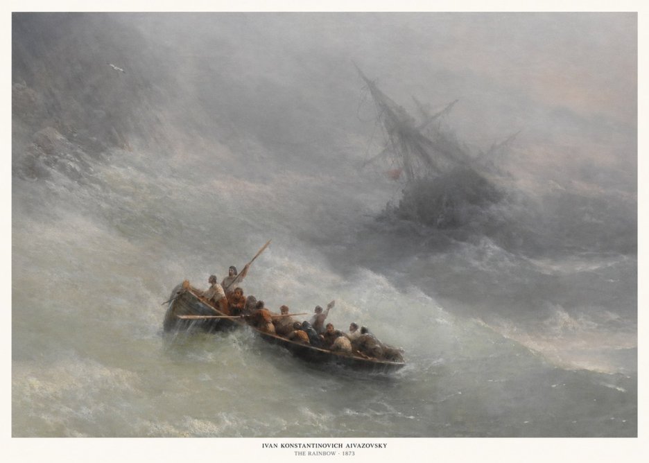 Ivan Konstantinovich Aivazovsky The Rainbow No5 - Poszter