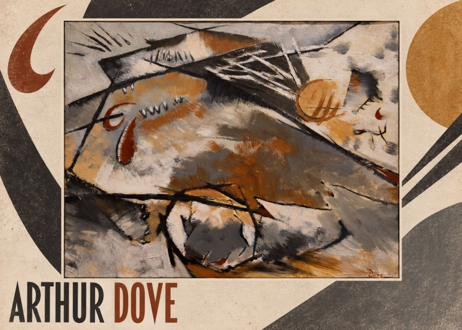 Arthur Dove Pagan Philosophy No4 - Poszter
