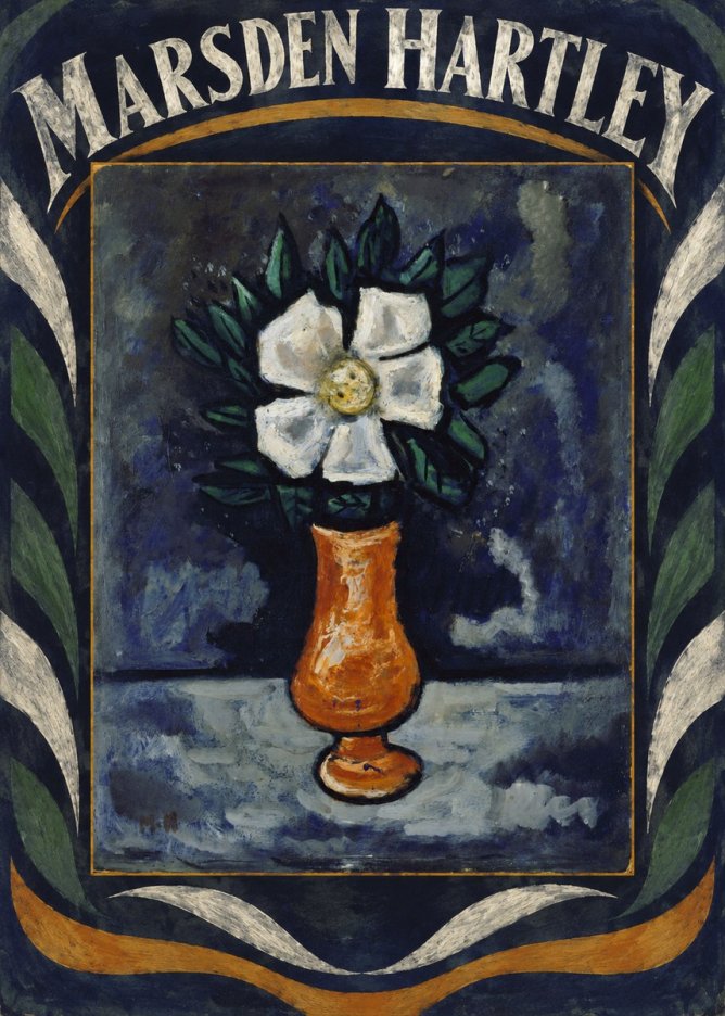 Marsden Hartley Flower in Vase No4 - Poszter