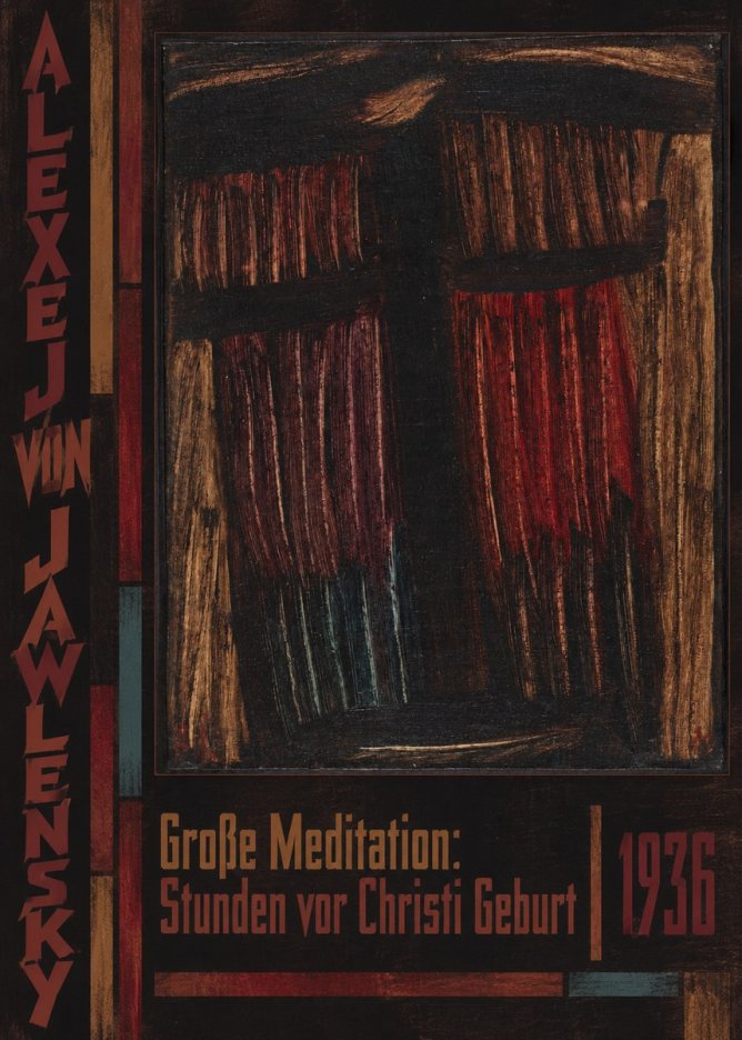 Alexej von Jawlensky Große Meditation: Stunden Vor Christi Geburt No3 - Poszter