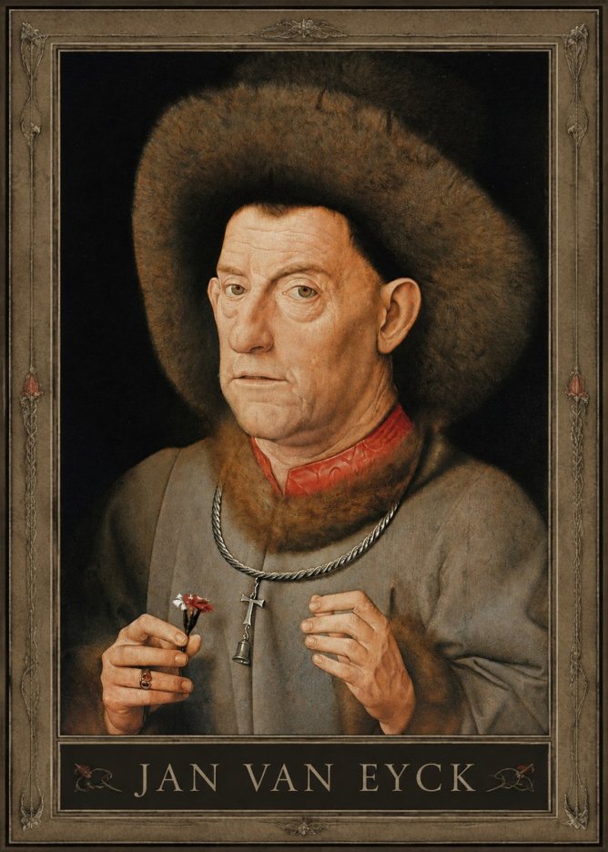 Jan van Eyck Jan Van Eyck No1 - Poszter