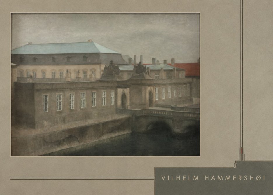 Vilhelm Hammershøi The Old Christiansborg, Late Autumn No4 - Poszter