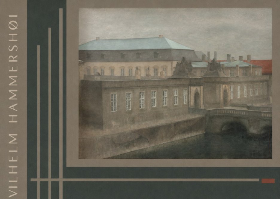 Vilhelm Hammershøi The Old Christiansborg, Late Autumn No5 - Poszter