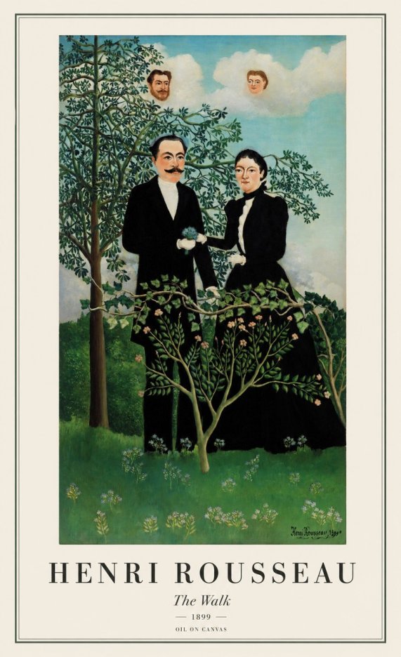 Rousseau The Walk No1 - Poszter
