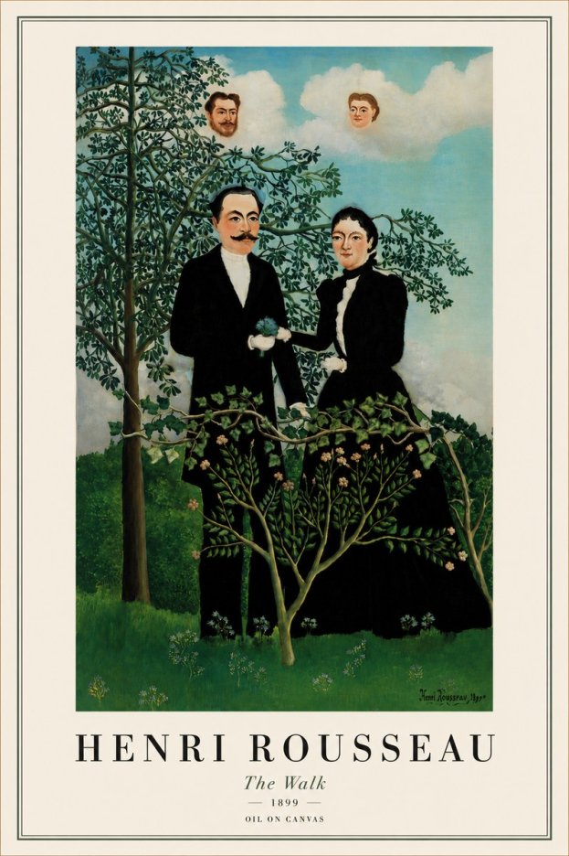 Rousseau The Walk No5 - Poszter