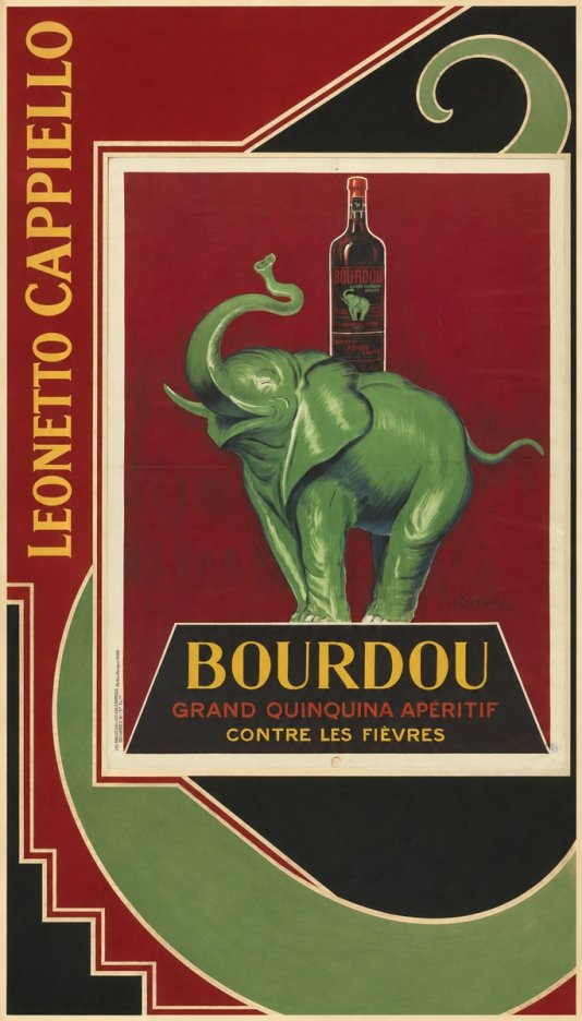 Leonetto Cappiello Bourdou No2 - Poszter