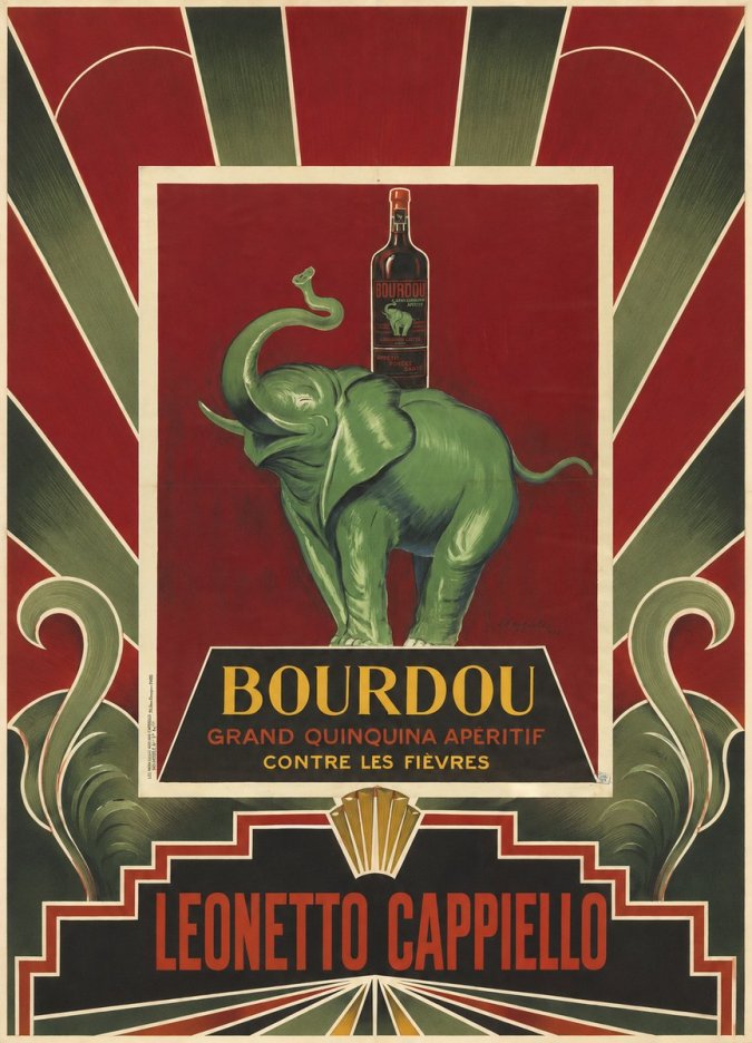 Leonetto Cappiello Bourdou No6 - Poszter
