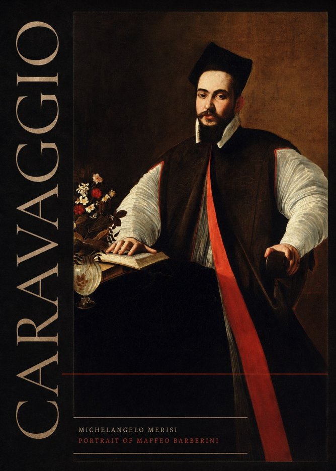 Michelangelo Merisi da Caravaggio Portrait of Maffeo Barberini No3 - Poszter