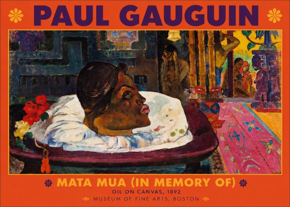 Paul Gauguin Mata Mua (in Memory Of) No4 - Poszter