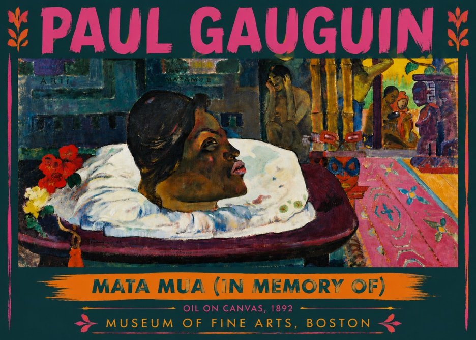 Paul Gauguin Mata Mua (in Memory Of) No5 - Poszter