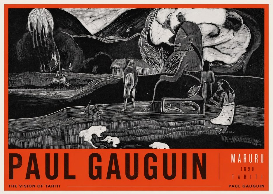 Paul Gauguin Maruru No2 - Poszter