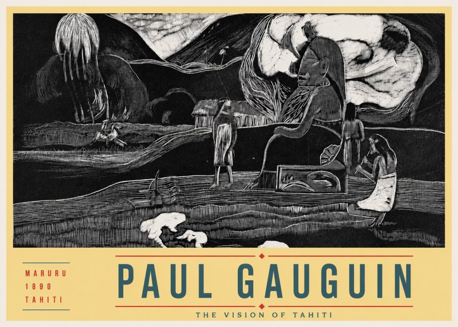 Paul Gauguin Maruru No4 - Poszter