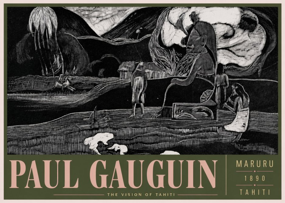 Paul Gauguin Maruru No5 - Poszter