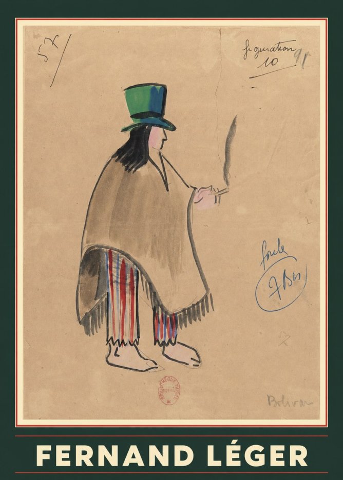 Fernand Léger Bolivar I No1 - Poszter