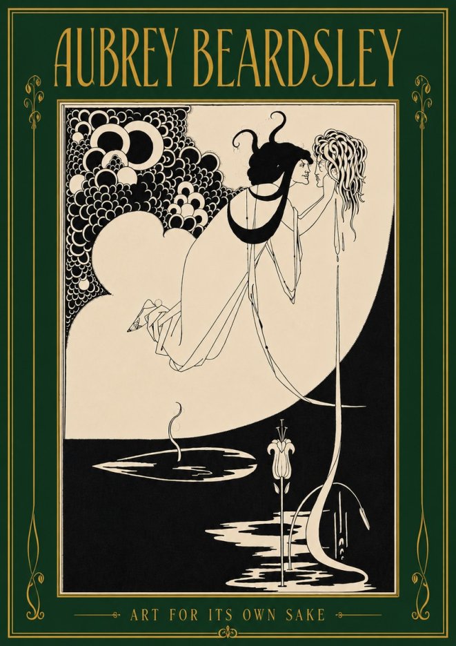 Aubrey Beardsley Art for Its Own Sake No4 - Poszter