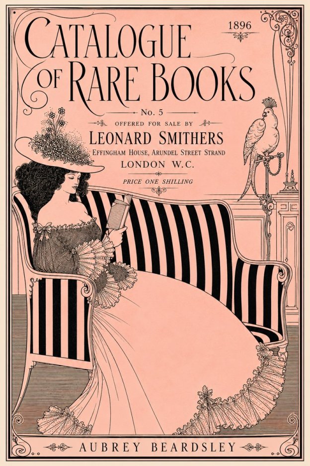 Aubrey Beardsley Catalogue of Rare Books No4 - Poszter