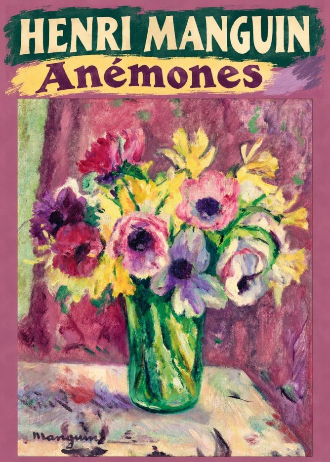 Henri Manguin Anémones No4 - Poszter