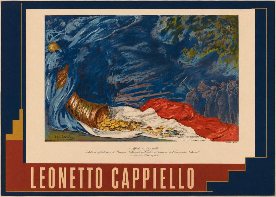 Leonetto Cappiello Emprunt National No2 - Poszter