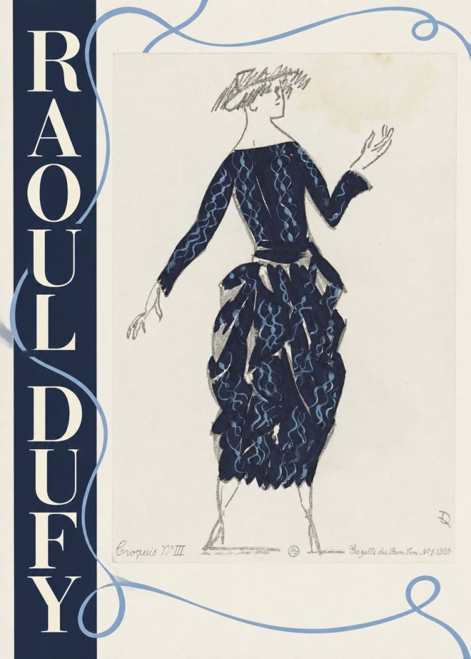 Raoul Dufy Croquis N°iii No2 - Poszter