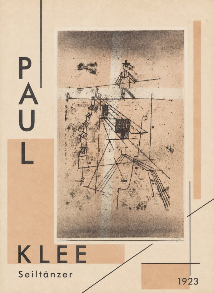 Paul Klee Seiltänzer II No2 - Poszter