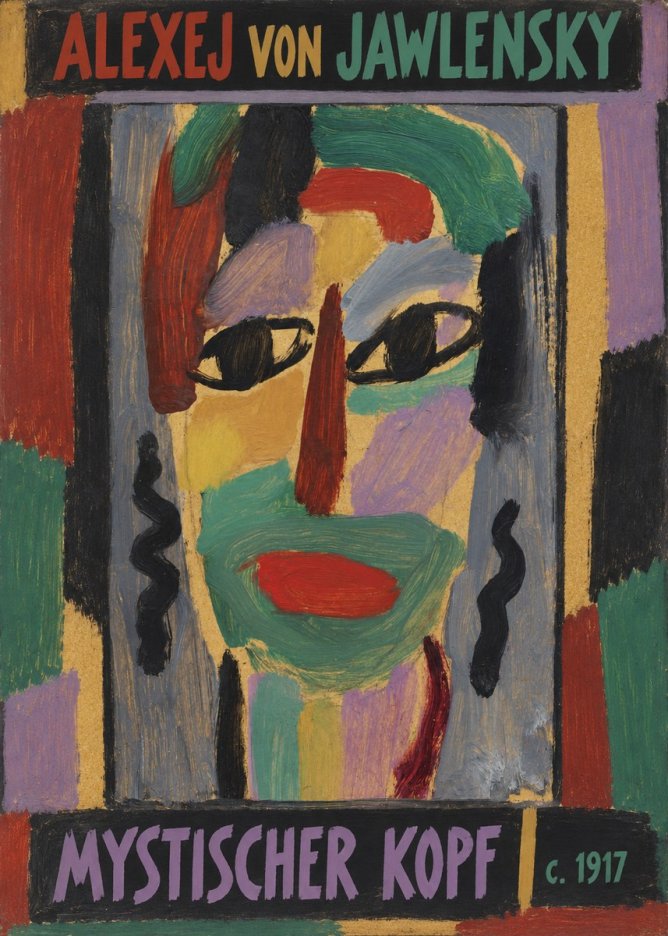 Alexej von Jawlensky Mystischer Kopf No1 - Poszter