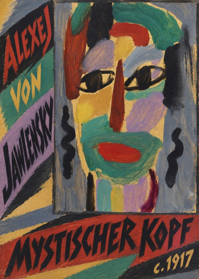 Alexej von Jawlensky Mystischer Kopf No5 - Poszter