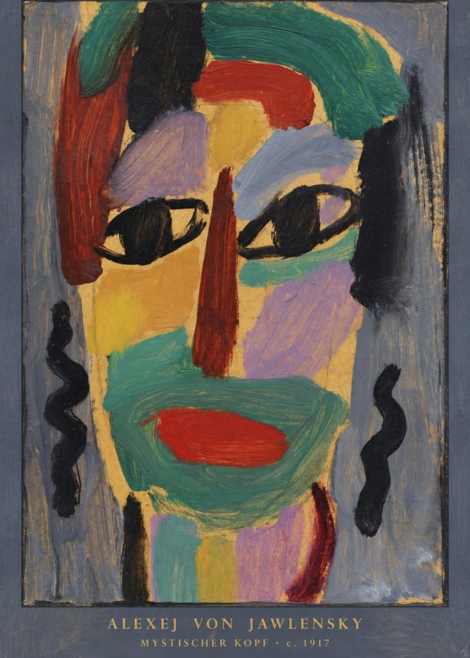 Alexej von Jawlensky Mystischer Kopf No6 - Poszter