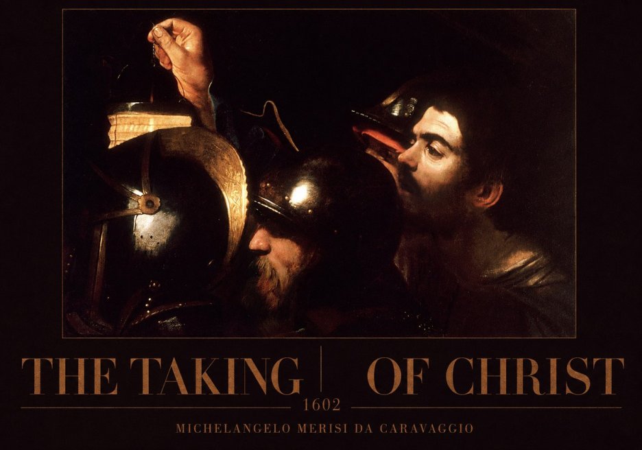 Michelangelo Merisi da Caravaggio The Taking of Christ I No3 - Poszter