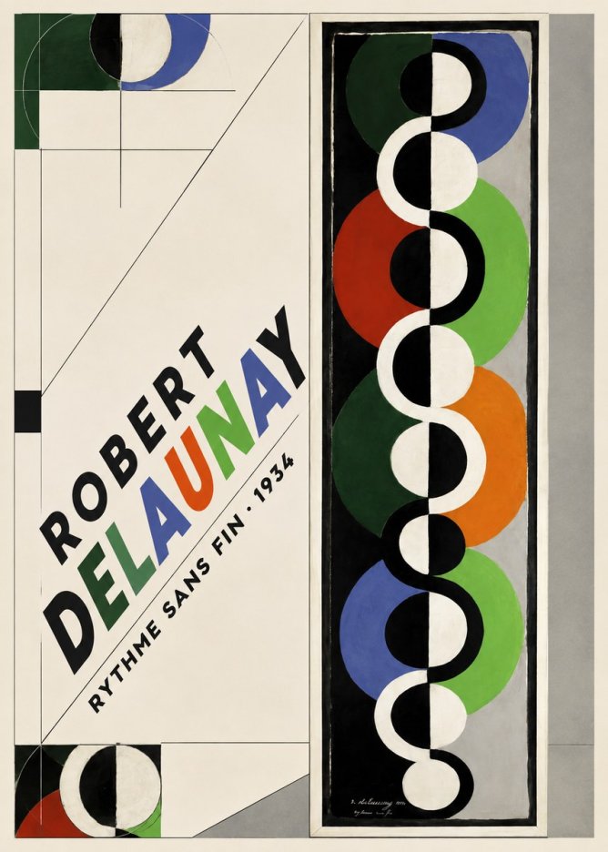 Robert Delaunay Rythme Sans Fin I No3 - Poszter