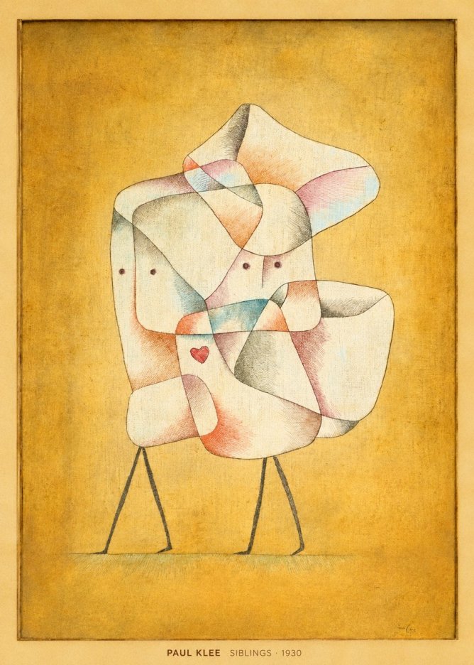 Paul Klee Siblings No5 - Poszter