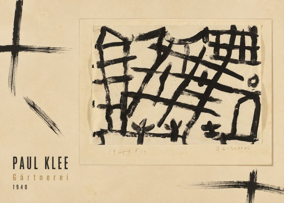 Paul Klee Gärtnerei No5 - Poszter