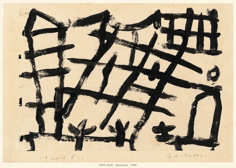 Paul Klee Gärtnerei No6 - Poszter