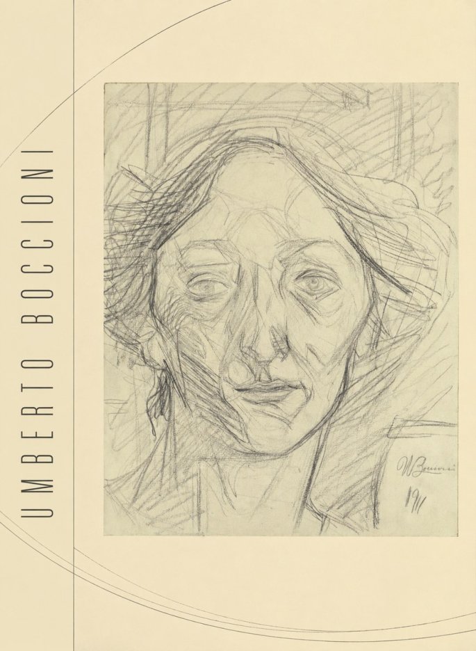 Umberto Boccioni Head of a Woman No2 - Poszter