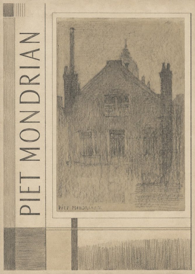 Piet Mondrian House Study No2 - Poszter