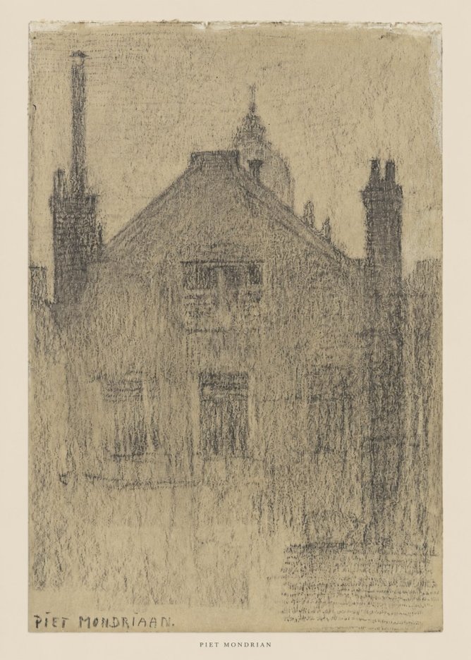 Piet Mondrian House Study No5 - Poszter