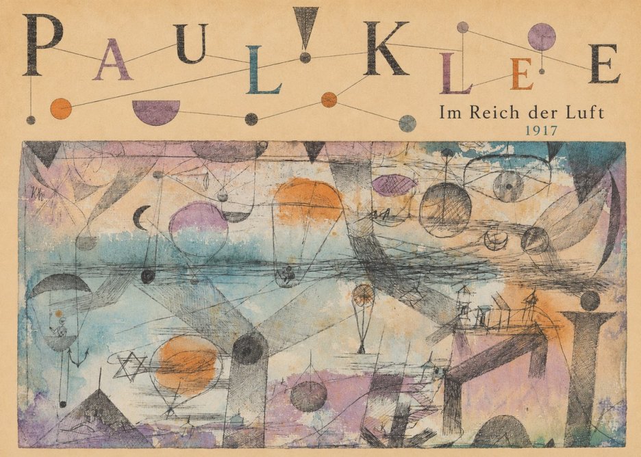 Paul Klee Im Reich Der Luft No6 - Poszter