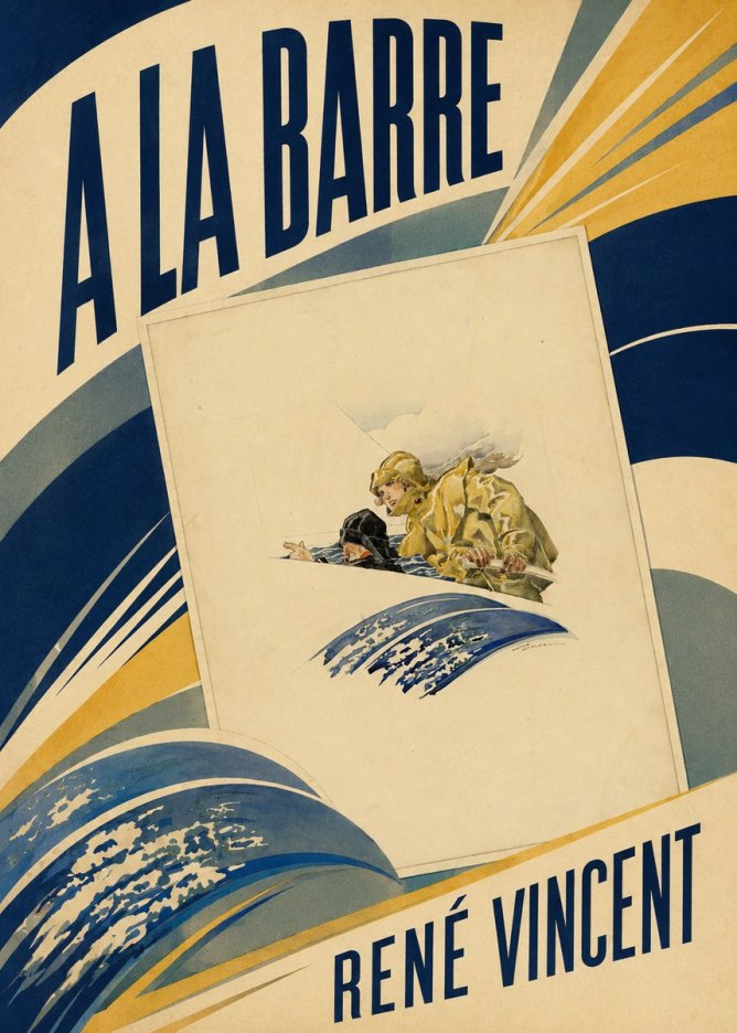René Vincent A La Barre No5 - Poszter
