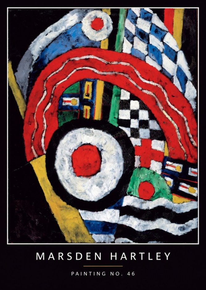 Marsden Hartley Painting No. 46 No6 - Poszter