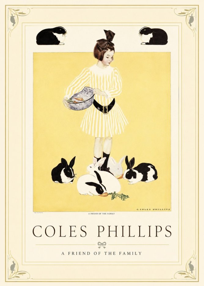 Coles Phillips A Friend of the Family No1 - Poszter