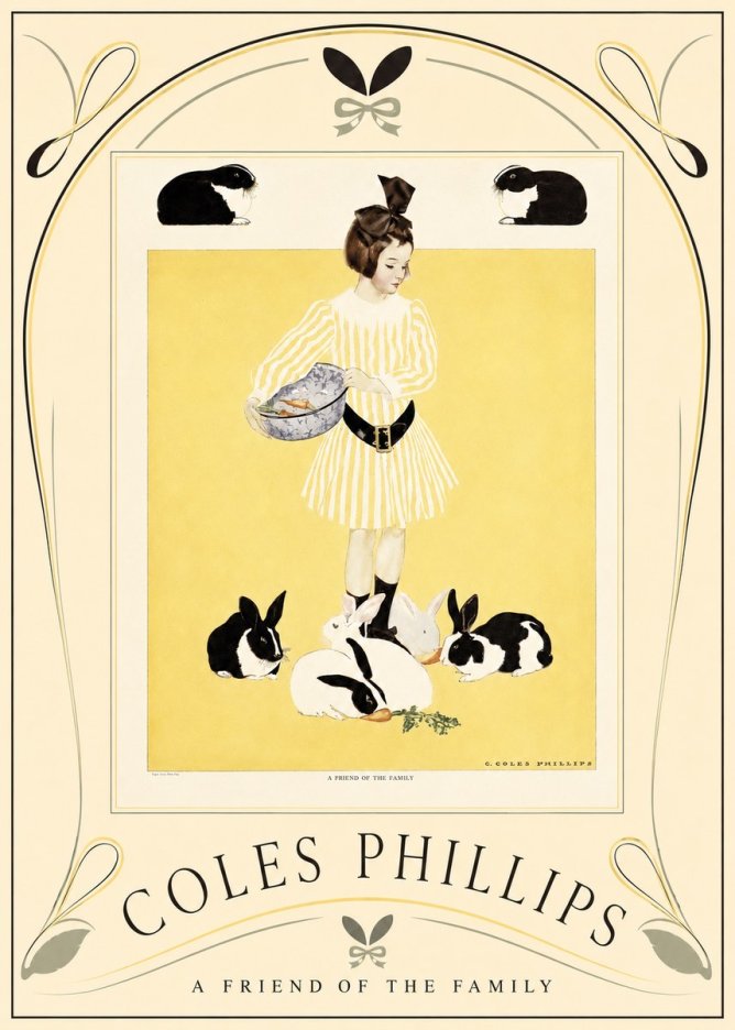 Coles Phillips A Friend of the Family No3 - Poszter