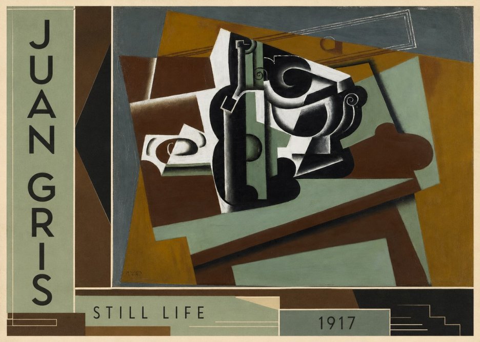 Juan Gris Still Life I No2 - Poszter
