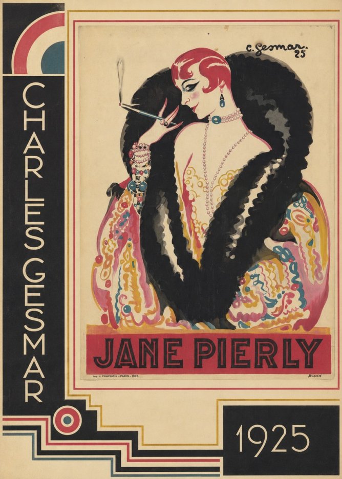 Charles Gesmar Jane Pierly No3 - Poszter