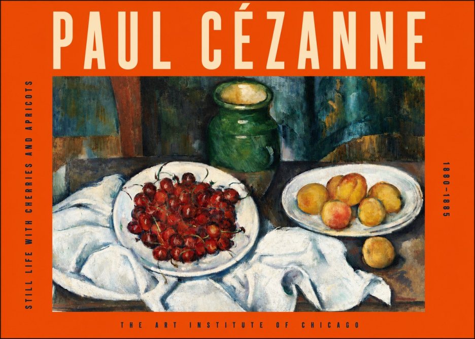 Paul Cézanne Still Life with Cherries and Apricots No2 - Poszter