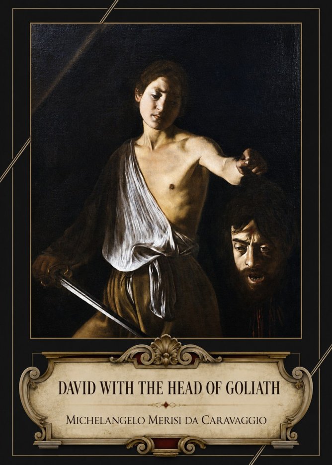 Michelangelo Merisi da Caravaggio David with the Head of Goliath II No2 - Poszter