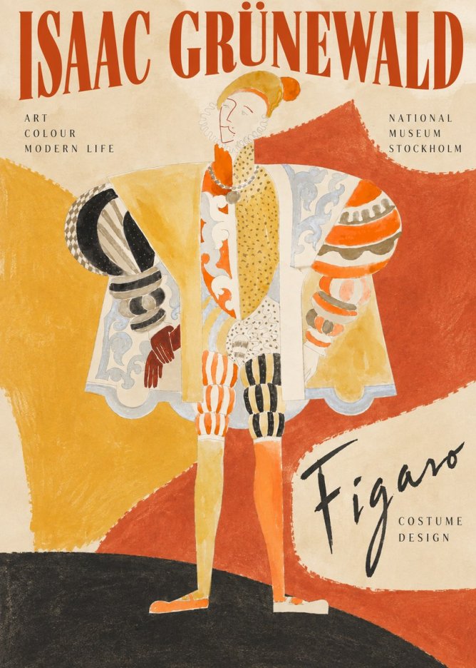Isaac Grünewald Figaro I No2 - Poszter